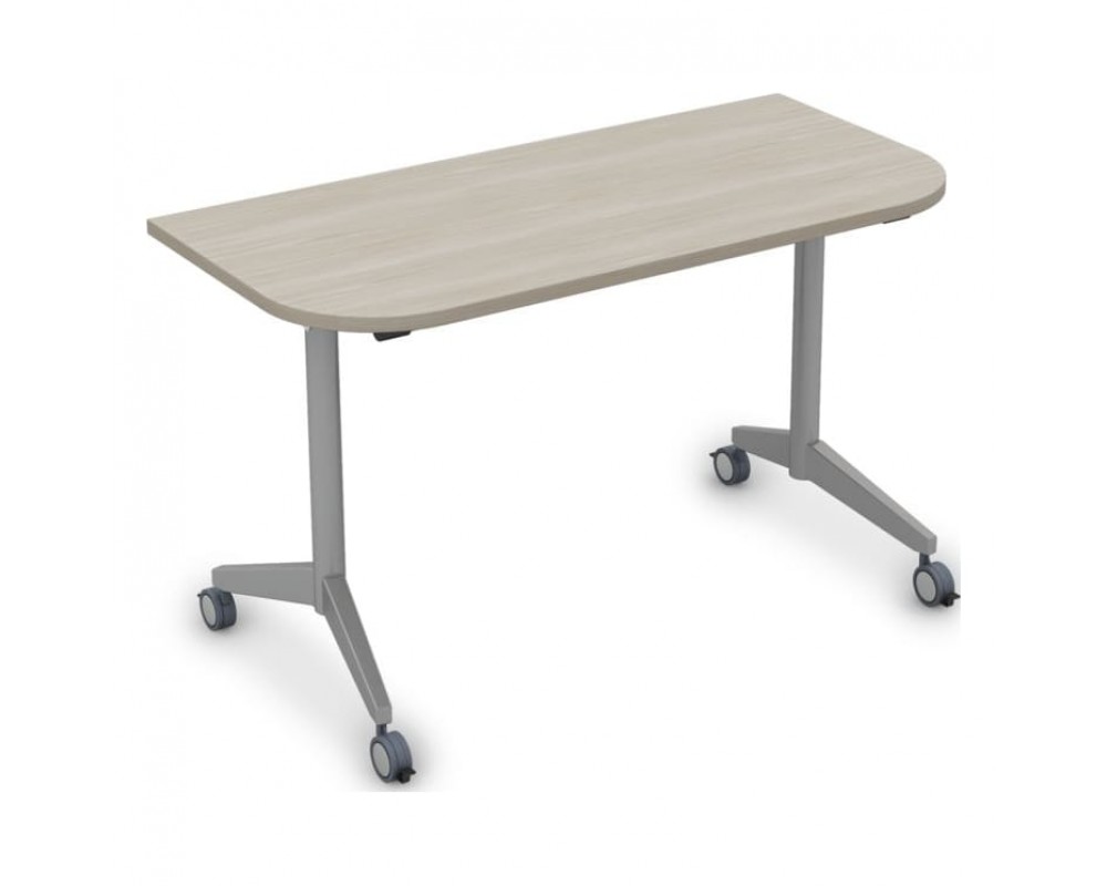 Складной радиусный стол Simple с фиксаторами (1650*600*750) 8ФСРР.103-S BEND new