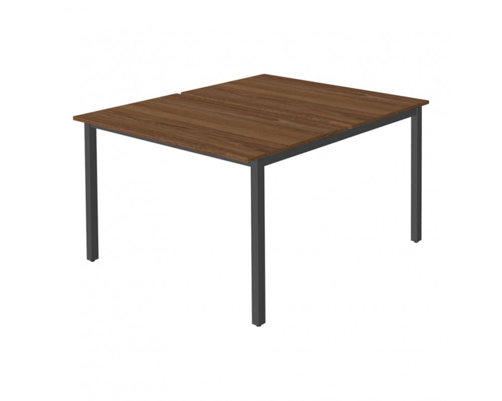 Сдвоенный стол на металлокаркасе WM-4+WM-4+WM-4-02 Work