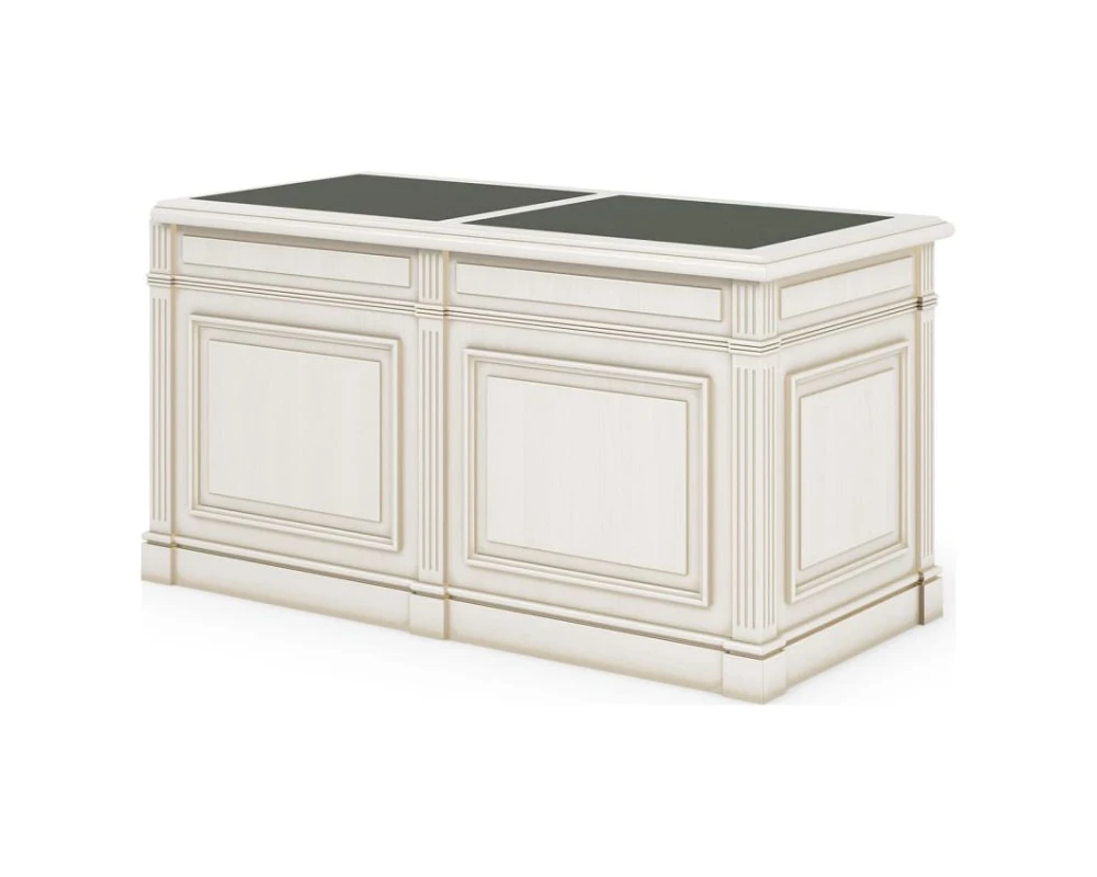 Стол для совещаний (конечный элемент) 1859x740x788 Нью Интер Вайт / New Inter White