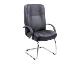 Кресло МИНИСТР КОРОТКИЙ ХРОМ КОНФЕРЕНЦ images