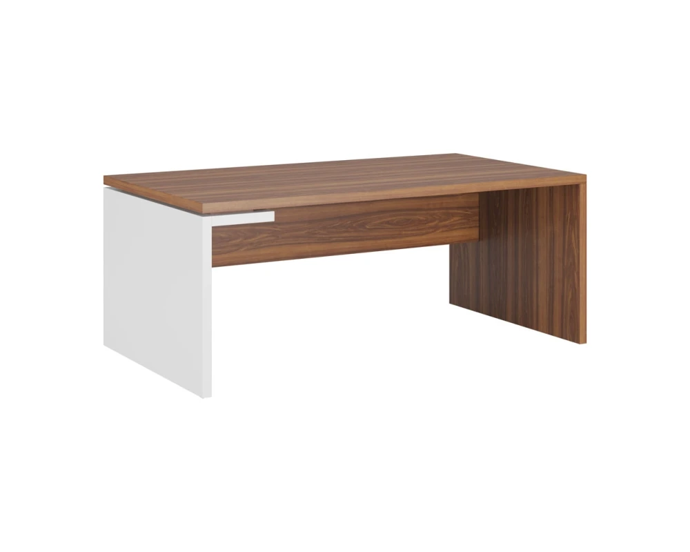 Стол рабочий левый 180 Сион / Zion Орех