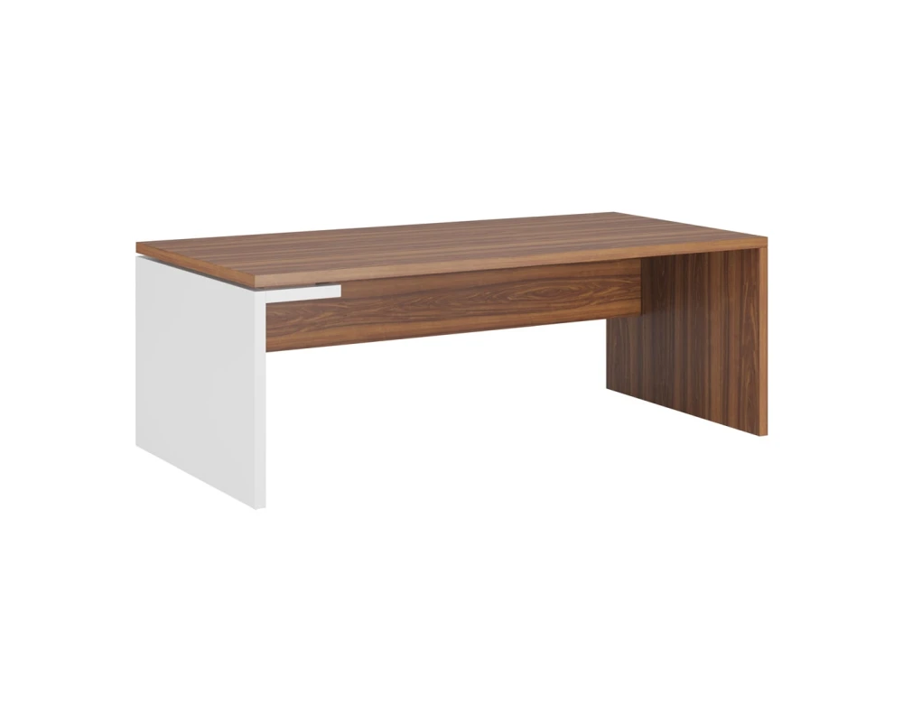 Стол рабочий левый 200 Сион / Zion Орех