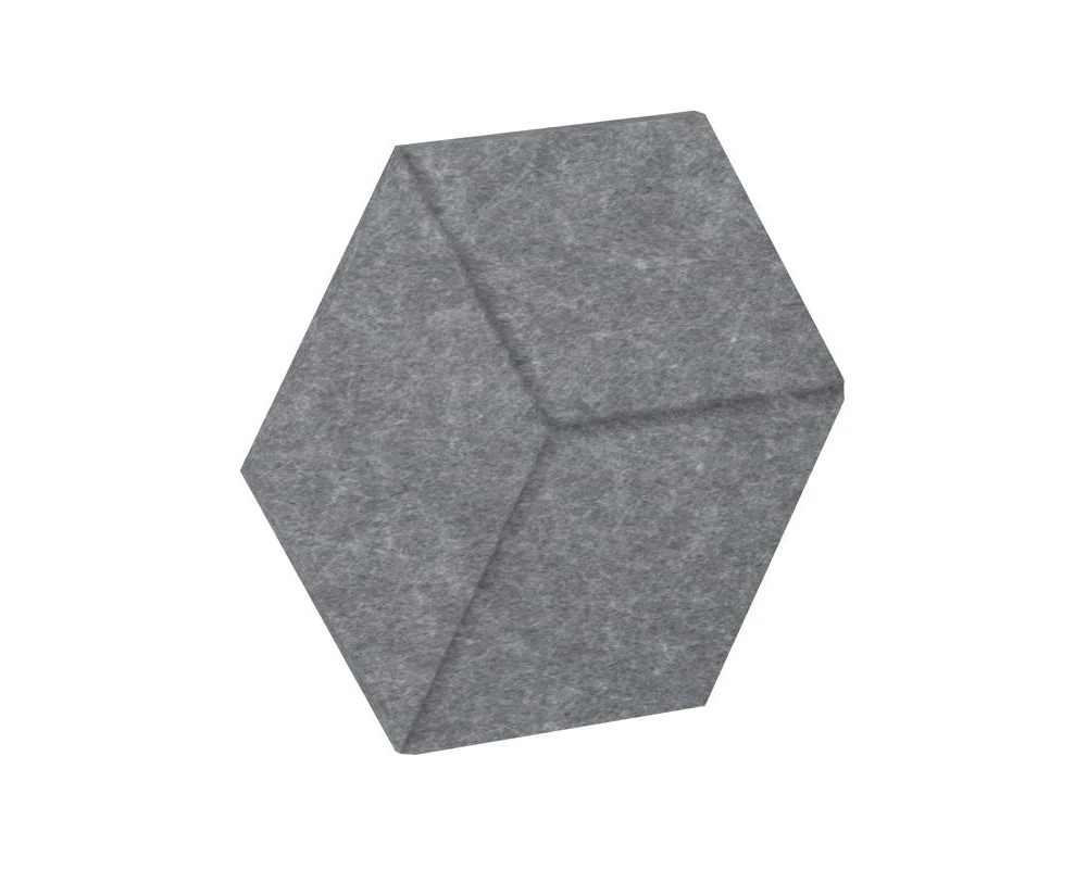 Настенная панель шестигранная (3 луча) VE.NP-6G3LU-300 600x520x12 Акустикс / AcustiX