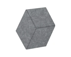 Настенная панель шестигранная (3 луча) VE.NP-6G3LU-300 600x520x12 Акустикс / AcustiX images