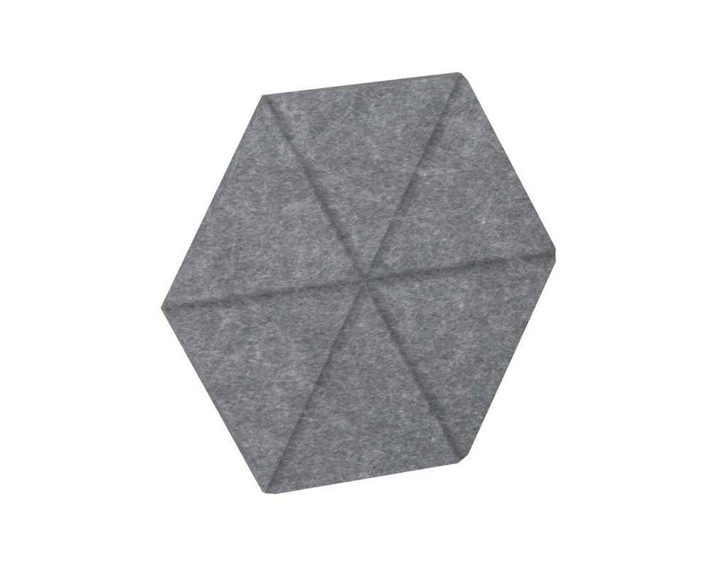 Настенная панель шестигранная (6 лучей) VE.NP-6G6LU-300 600x520x12 Акустикс / AcustiX