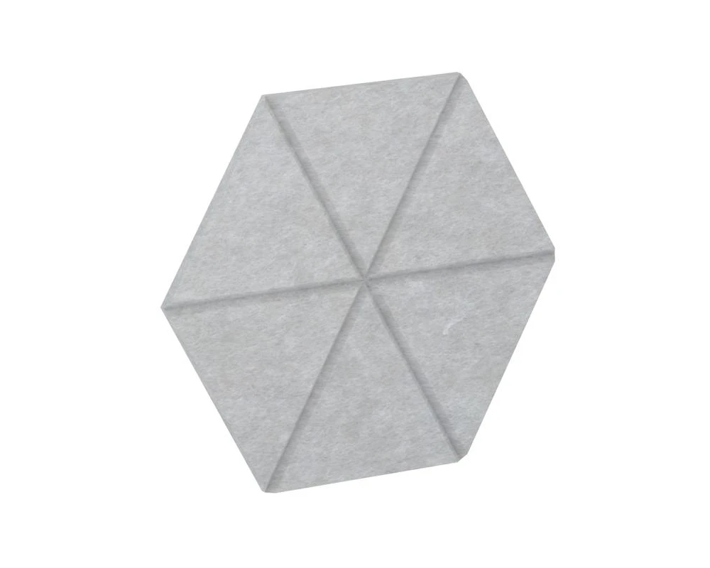 Настенная панель шестигранная (6 лучей) VE.NP-6G6LU-300 600x520x12 Акустикс / AcustiX