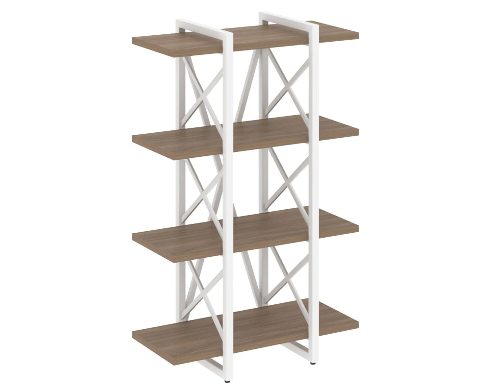 Стеллаж на регулируемых опорах - 4 полки V 800х400х1280 Лофт / Loft