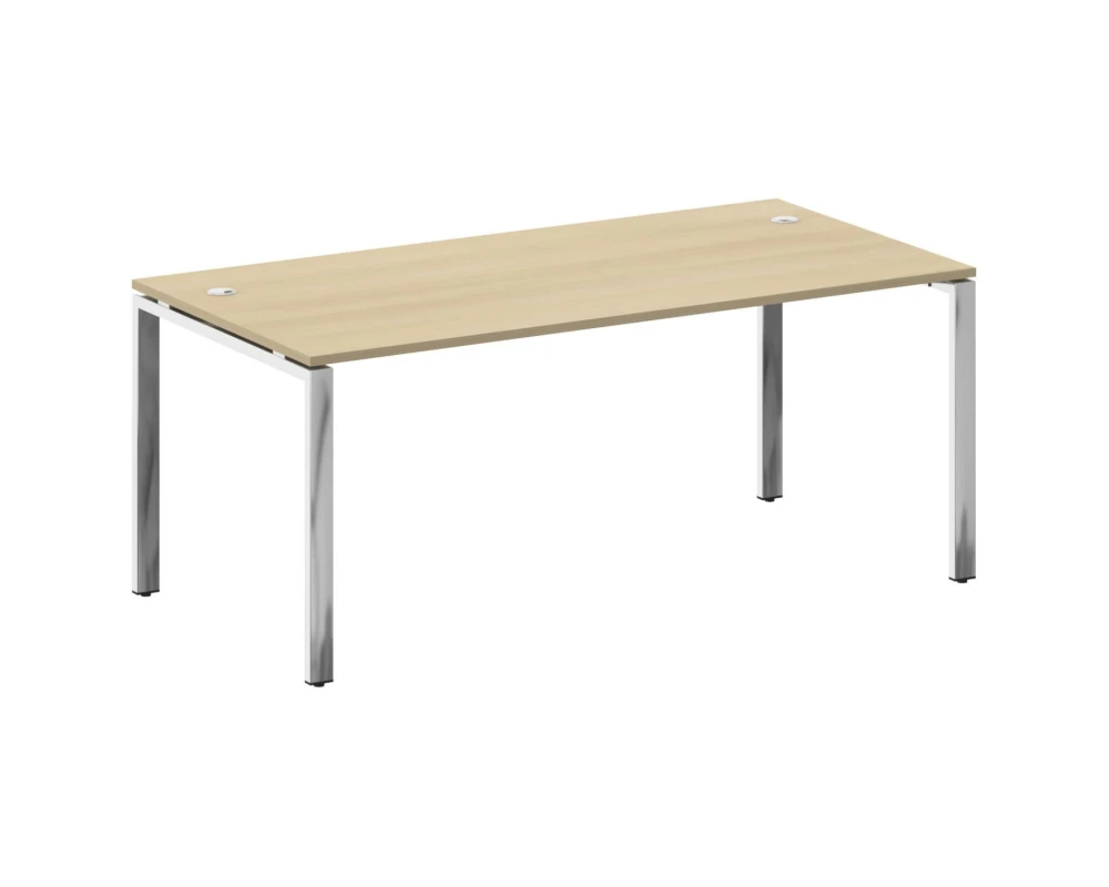 Стол рабочий руководителя на П-обр. м/к 1800x900x750 Метал Систем Директ / Metal System Direct