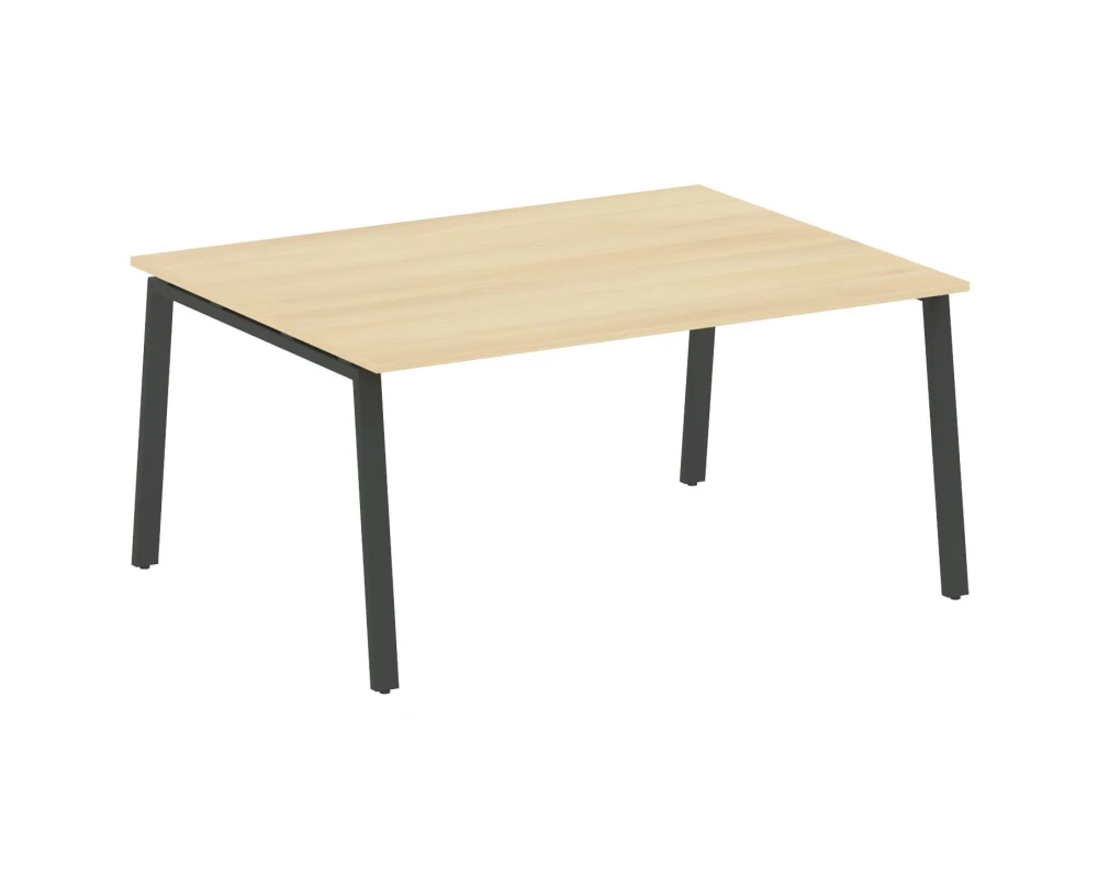 Переговорный стол (1 столешница) на А-образном м/к 160x123,5x75 Метал Систем / Metal System