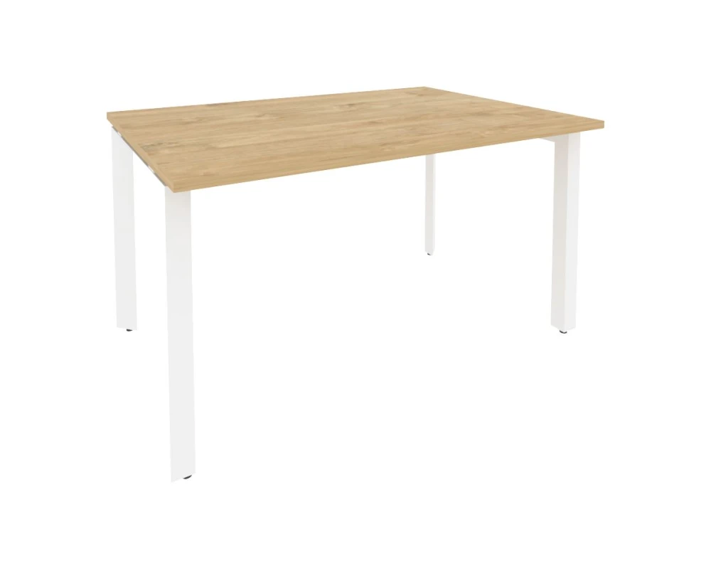 Стол переговорный (1 столешница) на П-образном м/к 1380x980x750 Оникс / Onix