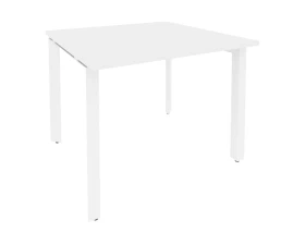 Стол переговорный (1 столешница) на П-образном м/к 980x980x750 Оникс / Onix images