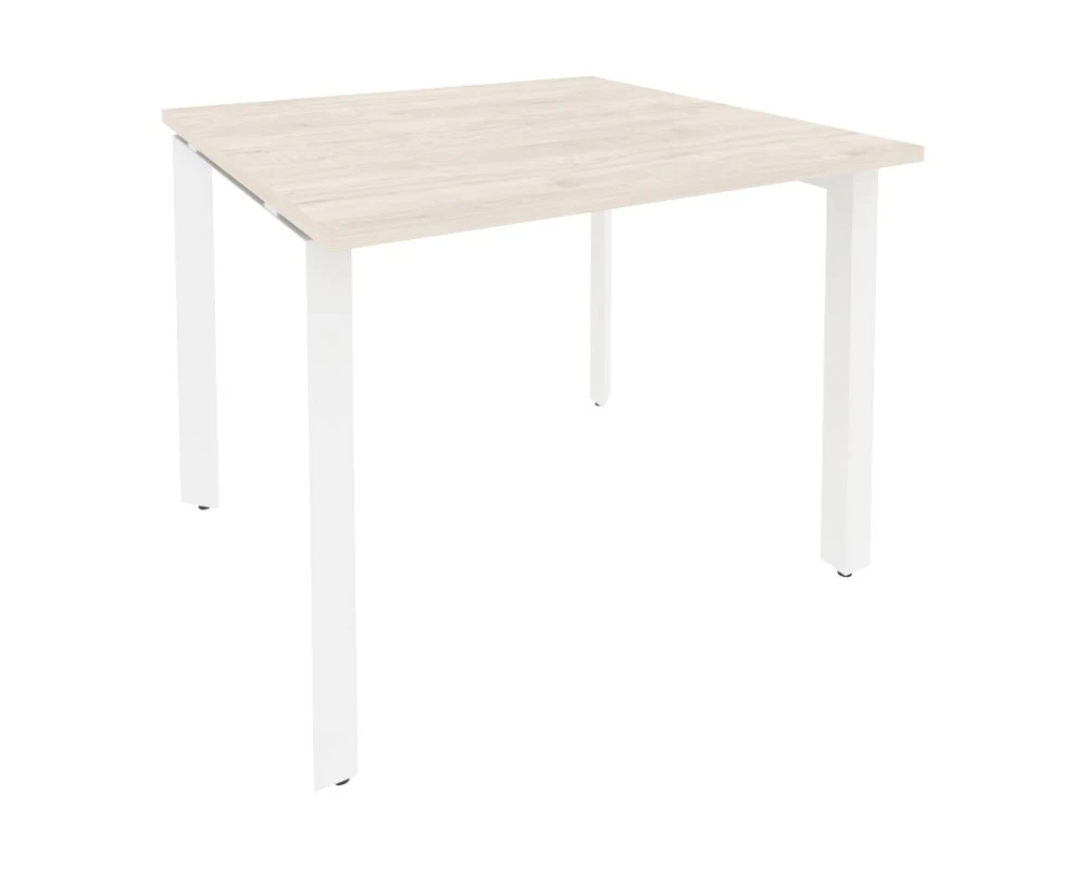 Стол переговорный (1 столешница) на П-образном м/к 980x980x750 Оникс / Onix