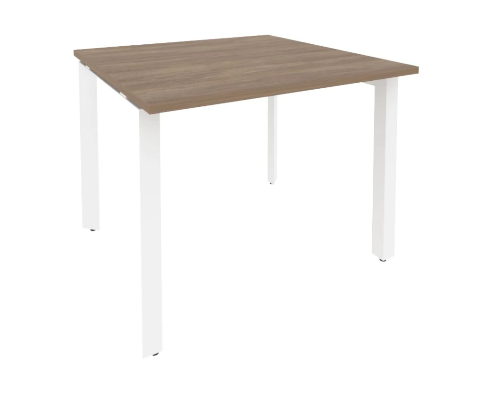 Стол переговорный (1 столешница) на П-образном м/к 980x980x750 Оникс / Onix