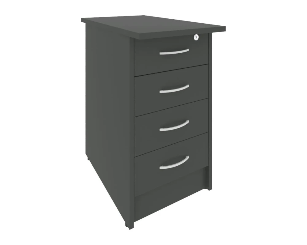 Тумба приставная с замком 412x720x755 Рива / Riva