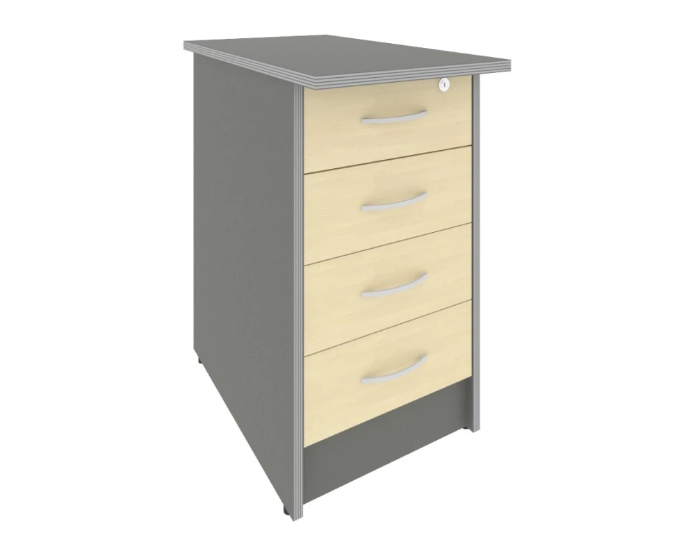 Тумба приставная с замком 412x720x755 Рива / Riva