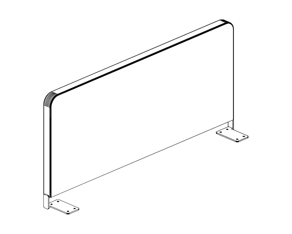 Экран боковой ЛДСП 800х16х497 Стайл Проджект / Style Project