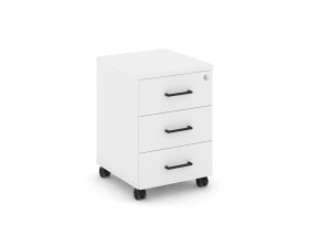 Тумба мобильная 3 ящ. Стандартные колеса 416x460x611 Стайл Проджект / Style Project images
