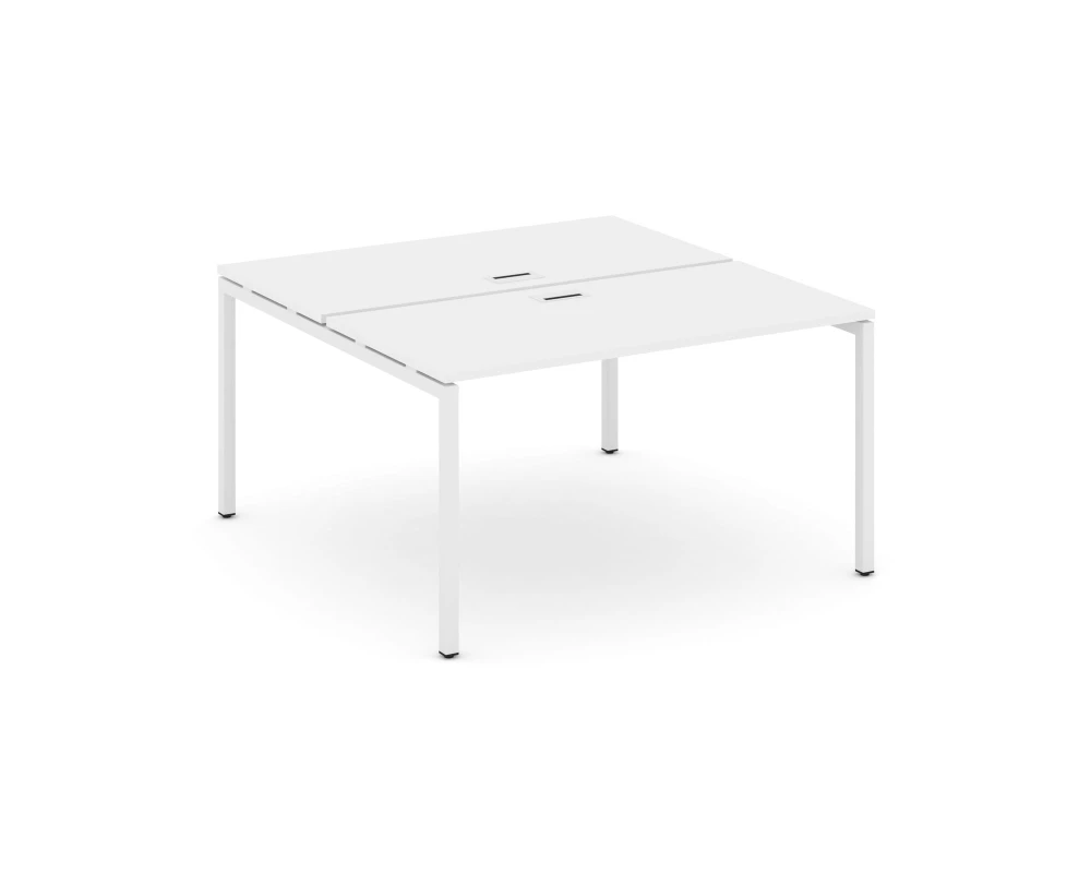 Рабочая станция 2-х сторон. на П-образном каркасе 40 мм 1380x1432x750 Стайл Проджект / Style Project