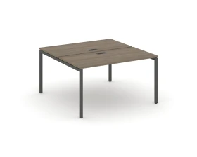 Рабочая станция 2-х сторон. на П-образном каркасе 40 мм 1380x1432x750 Стайл Проджект / Style Project images