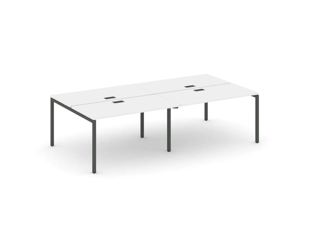 Рабочая станция 2-х сторон. на П-образном каркасе 40 мм 2760x1432x750 Стайл Проджект / Style Project