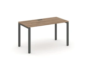 Стол письменный на П-образном каркасе 60 мм 1180x600x750 Стайл Проджект / Style Project images