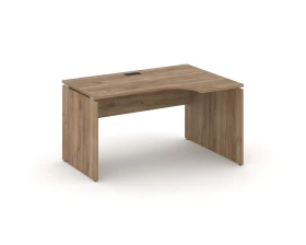 Стол рабочий эргоном. правый 1380x600/980x750 Стайл Проджект / Style Project images