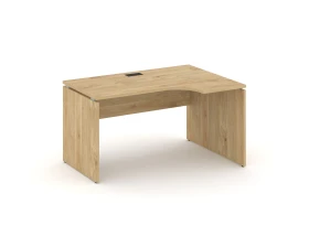 Стол рабочий эргоном. правый 1380x600/980x750 Стайл Проджект / Style Project images