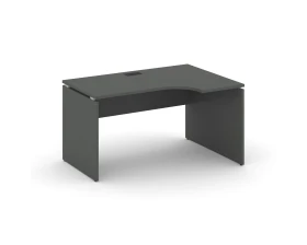 Стол рабочий эргоном. правый 1380x800/980x750 Стайл Проджект / Style Project images