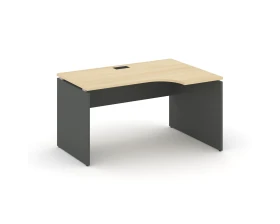 Стол рабочий эргоном. правый 1580x700/980x750 Стайл Проджект / Style Project images