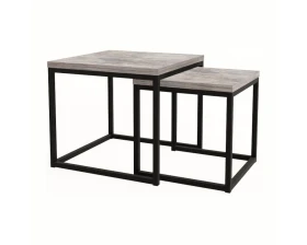 Комплект журнальных столов СЕТ ЛОДЖИК / SET LOGIC (900x900x450) images