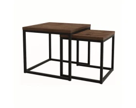 Комплект журнальных столов СЕТ ЛОДЖИК / SET LOGIC (900x900x450) images