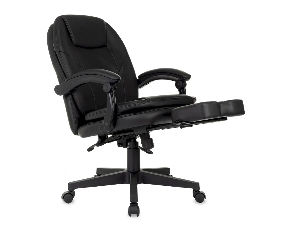 Кресло Бюрократ CH-868N-BF Экокожа, Черный
