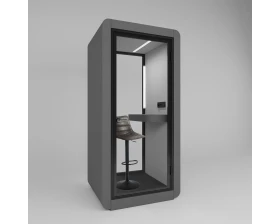 Акустическая кабина LWOP ONE (задняя стенка стекло) images