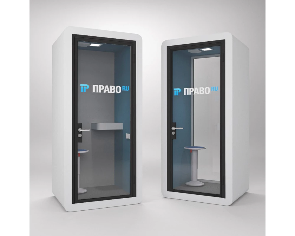 Акустическая кабина LWOP ONE (задняя стенка стекло)