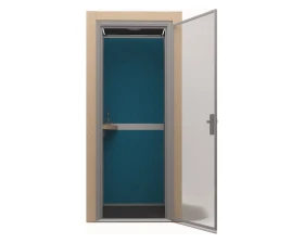 Акустическая кабина LWOP WOOD ONE (задняя стенка стекло) images