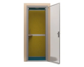 Акустическая кабина LWOP WOOD ONE (задняя стенка стекло) images