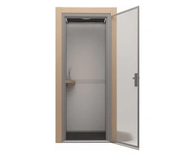 Акустическая кабина LWOP WOOD ONE (задняя стенка стекло) images