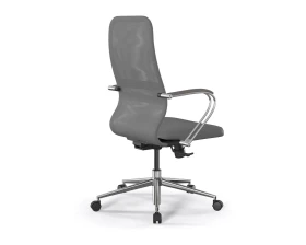 Кресло ErgoLife SynchroSit 8 B2-9K M25.B23.G18.W02 Сетка/Экокожа, Серый images