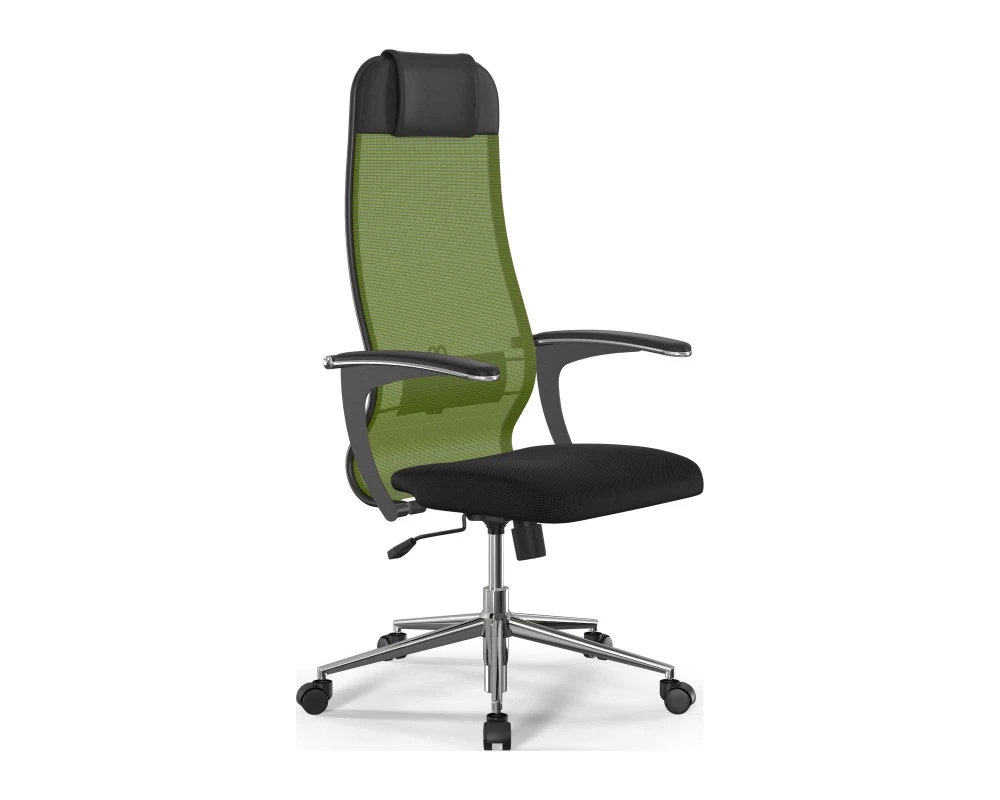 Кресло ErgoLife S 10 B1-111U M09.B23.G18.W01 Сетка, Зеленый/Черный