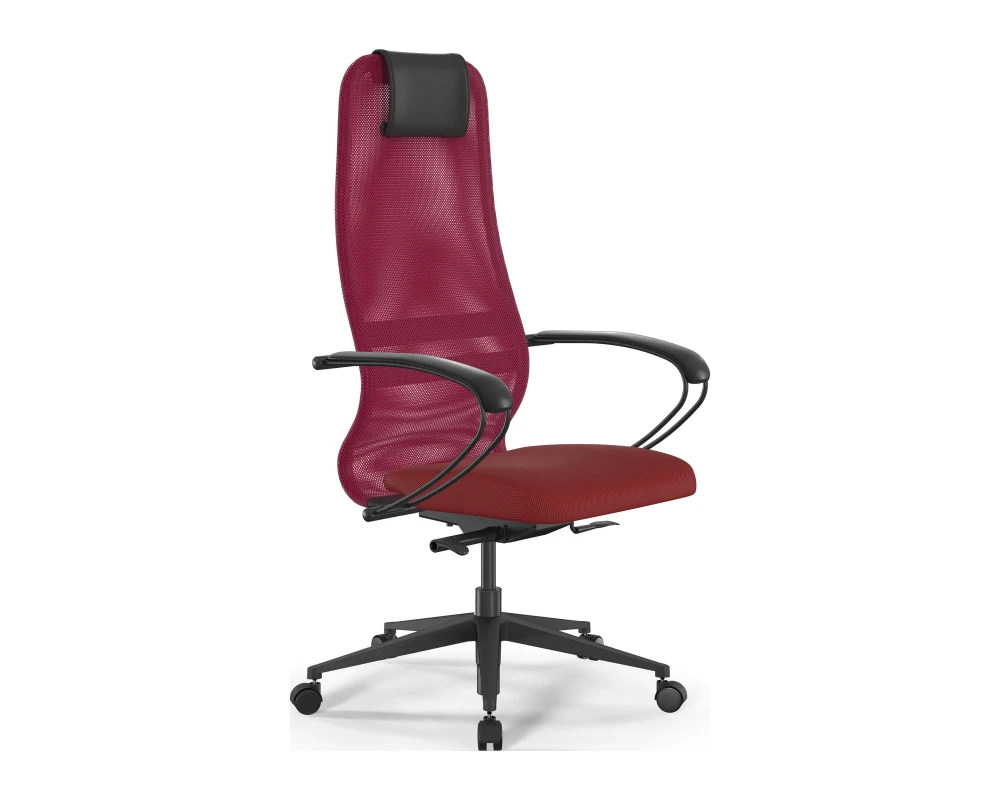 Кресло ErgoLife SynchroSit 8 B1-8K M24.B11.G19.W02 Сетка, Красный