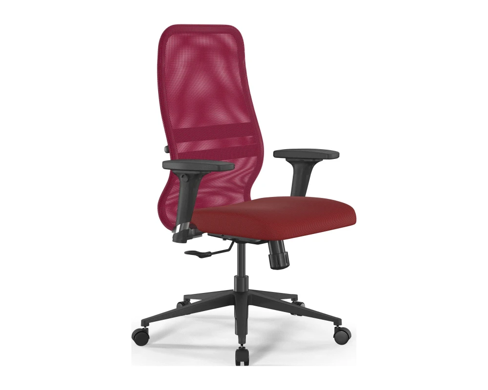 Кресло ErgoLife SynchroSit 8 B2-8D M20.B11.G19.W02 Сетка, Красный