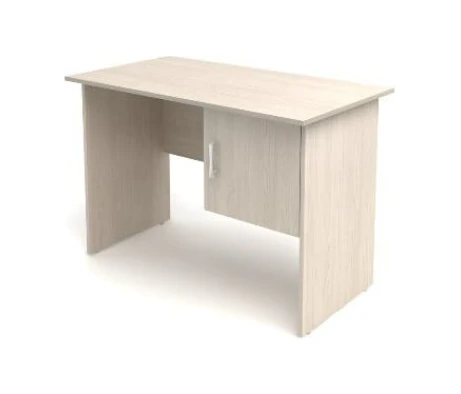 Стол 1-тумбовый с дверкой (1200х600х750) (тумба с права) СК50 Канц