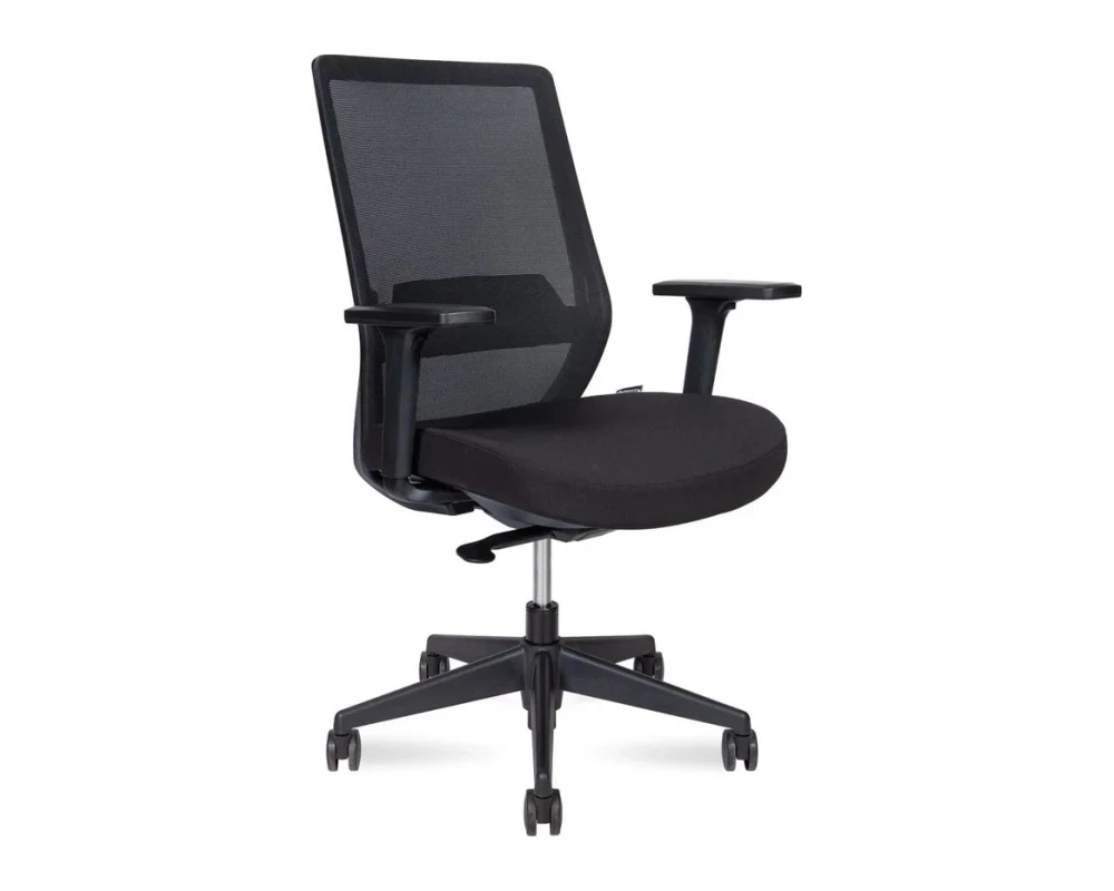 Кресло Norden Моно / Mono black LB Сетка/ Ткань, Черный