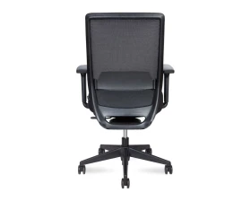 Кресло Norden Моно / Mono black LB Сетка/ Ткань, Черный images