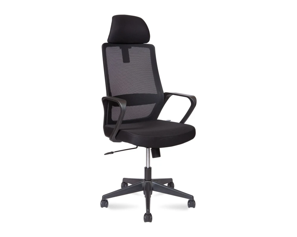 Кресло Norden Пино / Pino black Сетка/ Ткань, Черный