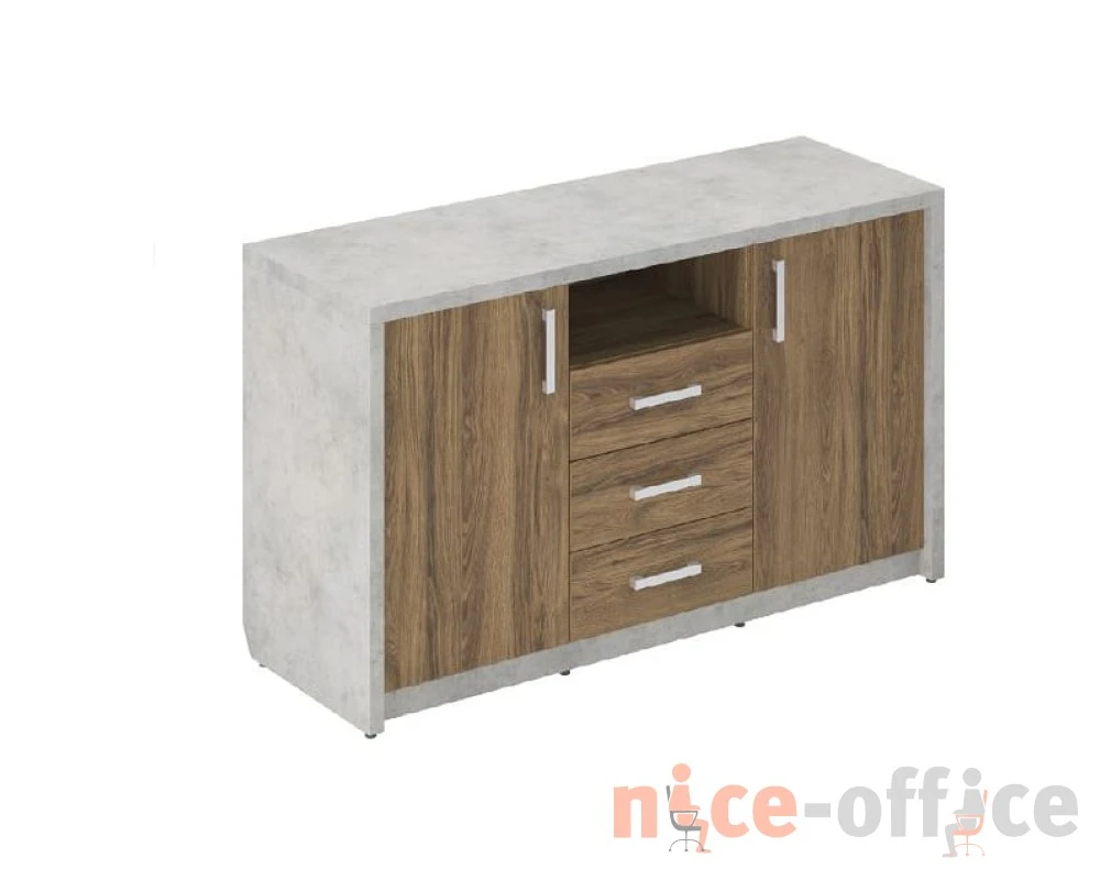 Комод (греденция) с ящиками Вуд Стоун / Wood&Stone