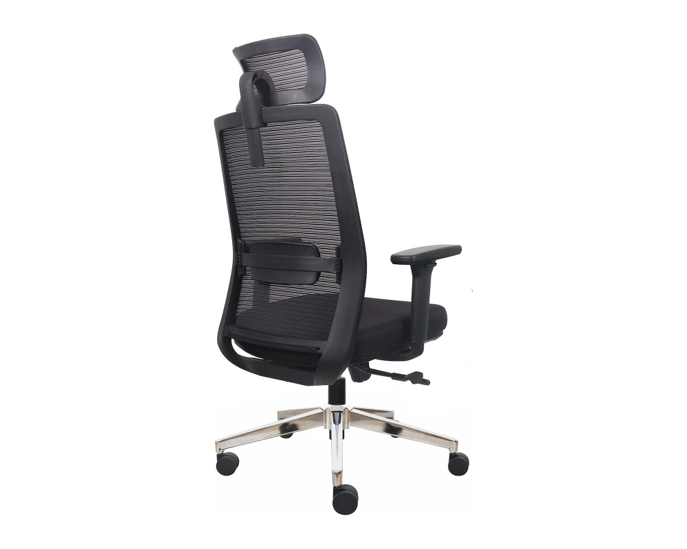 Кресло Norden Райт / Right Сетка/Ткань, Черный