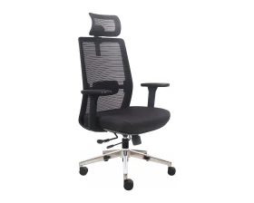 Кресло Norden Райт / Right Сетка/Ткань, Черный images