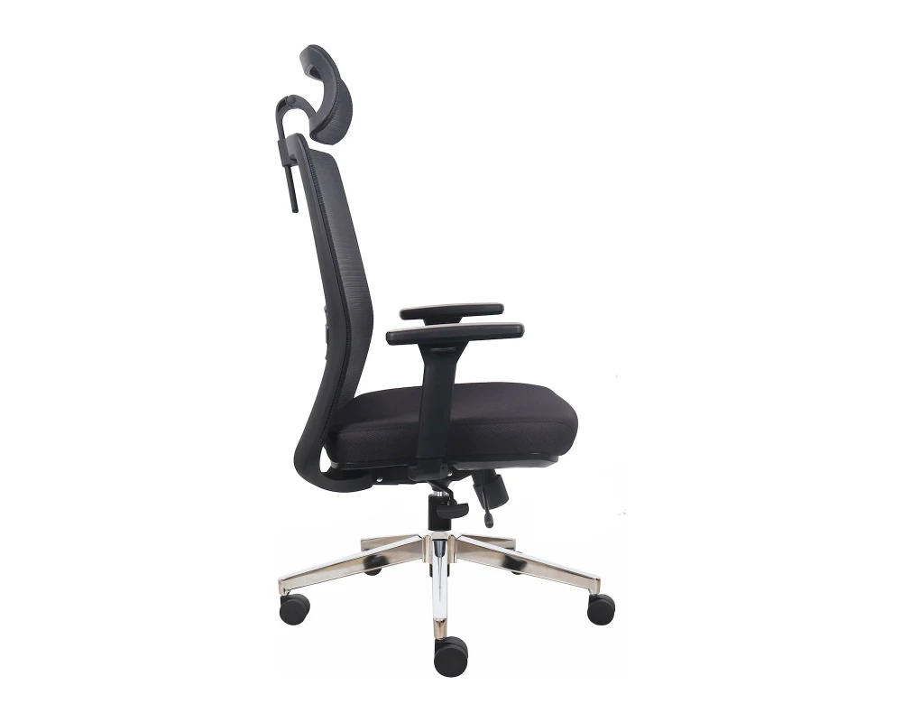 Кресло Norden Райт / Right Сетка/Ткань, Черный