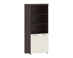 Шкаф с 1 комплектом глухих малых дверей и топом 854х452х1958 Torr Люкс images